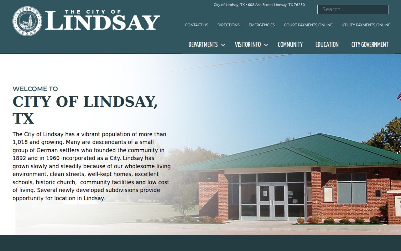 Lindsay court docket official city page